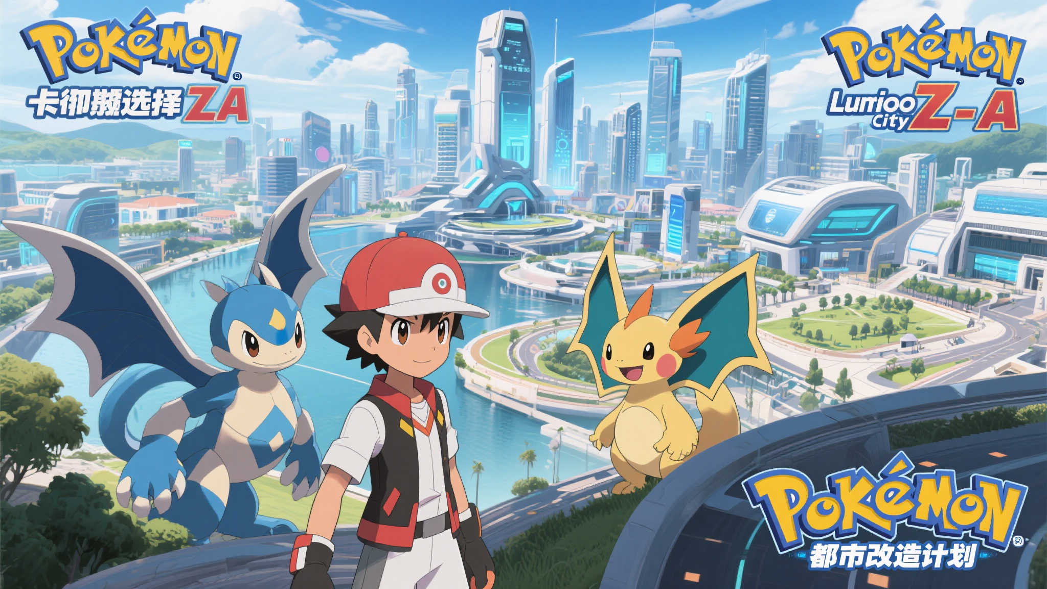 《宝可梦传说Z-A》全面解析：御三家与传说宝可梦揭秘！